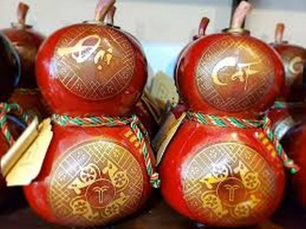 Quà tết rượu dừa bến tre