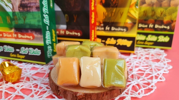 Kẹo dừa sáp bến tre mua ở đâu